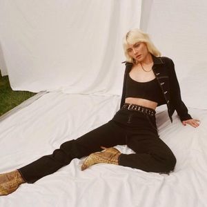 MIAOU black belted pants